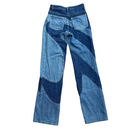 Jaded London Jeans Jaded Man & Curly Fry Slouchy Boyfriend Fit Size 25 NEW - Picture 3 of 11